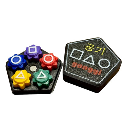 5PCS Gonggi Korean Game Stone Set