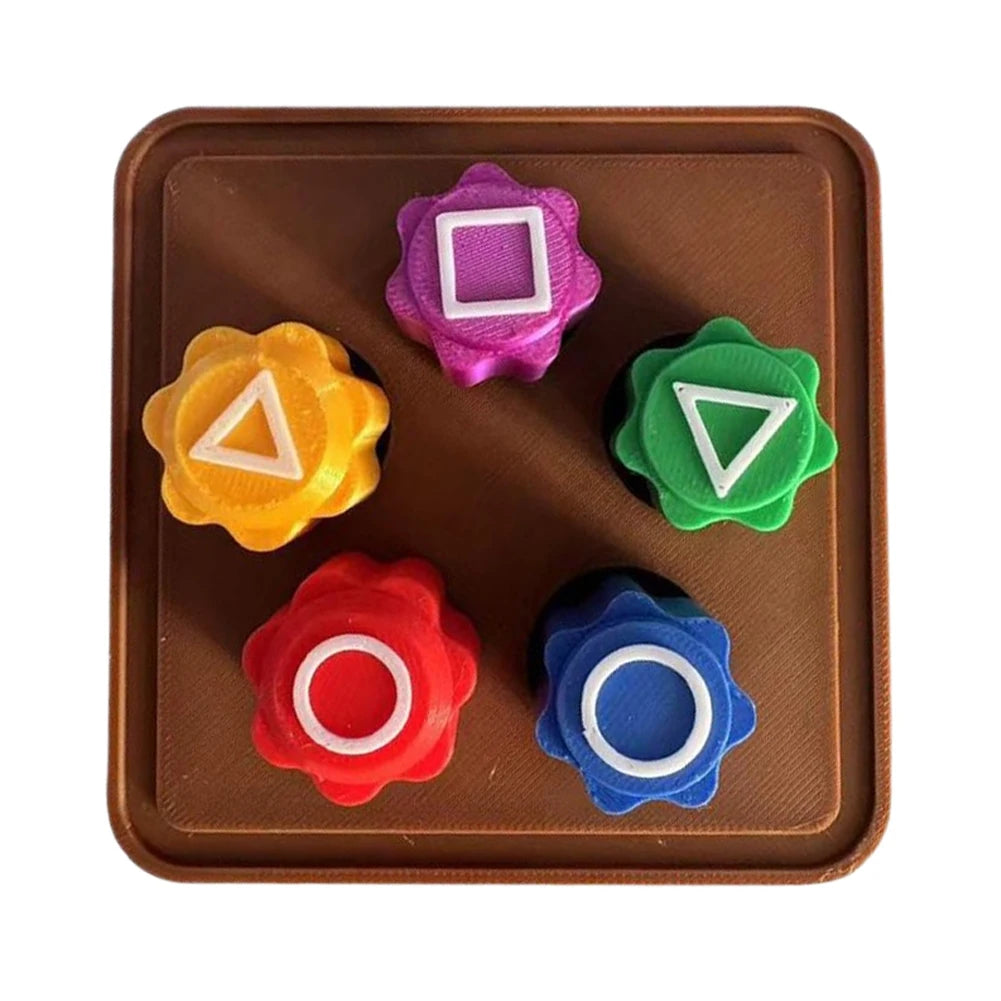 5PCS Gonggi Korean Game Stone Set